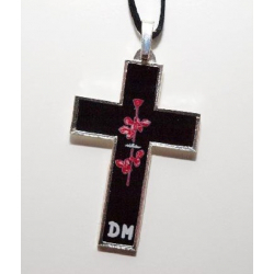 Prívesok Depeche Mode “DM kríž”
