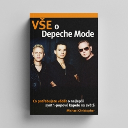 Kniha Depeche Mode “Vše o Depeche Mode”