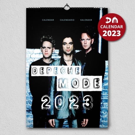 Nástenný kalendár Depeche Mode 2023